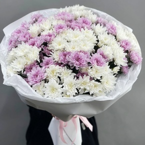 Букет "Конфетти" из 19 кустовых хризантем в Москве