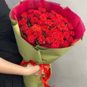 Букет "Милениум" из 51 розы Эль Торо (50 см) в Москве