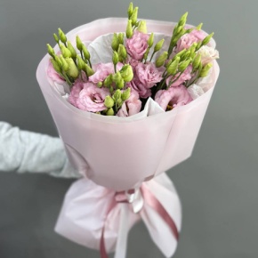 Букет из 5 розовых эустом в Москве