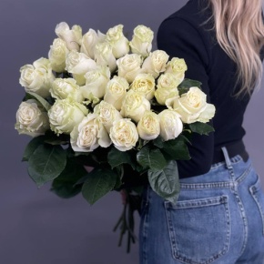 Букет из 25 роз Эквадор Мондиаль (60см) в Москве