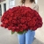 Букет 151 красная роза Кения (40 см) в Москве