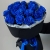 Букет "Блу мун" из 15 синих роз (Эквадор) в Москве