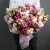 Букет "Сладкая жизнь" из кустовых пионовидных роз и эустом в Москве Букет "Сладкая жизнь" из кустовых пионовидных роз и эустом в Москве