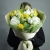 Букет "Фисташка" из роз, хризантем и маттиол в Москве