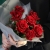 Букет из 7 красных роз (50 см) в Москве Букет из 7 красных роз (50 см) в Москве