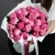 Букет из 27 розовых пионов Диннер Плейт в Москве Букет из 27 розовых пионов Диннер Плейт в Москве