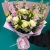 Букет "Фэнтези" из роз и маттиол в Москве Букет "Фэнтези" из роз и маттиол в Москве