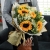 Букет из подсолнухов и ромашек в Москве