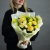 Букет "Мимозка" из нарциссов, диантусов и мимозы в Москве