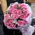 Букет из 21 розовой розы Аква (50 см) в Москве Букет из 21 розовой розы Аква (50 см) в Москве