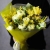 Букет из ранункулюсов и мимозы в Москве