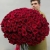 Букет из 101 красной Эквадорской розы Эксплорер (70 см) в Москве
