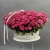 Композиция в корзине из 101 кустовой малиновой розы  в Москве