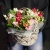 Композиция в корзине "Майя" из гиацинтов, альстромерий и эустом в Москве