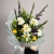 Букет из гладиолусов, роз и ромашек в Москве