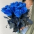 15 синих LUX роз Эквадор (70 см) в Москве 15 синих LUX роз Эквадор (70 см) в Москве