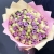 Букет из 101 розы пастельный микс и роз Меритим (40 см) в Москве
