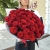 Букет 51 красная роза (50 см) в Москве