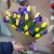 Букет из ирисов и тюльпанов в Москве