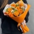 Букет "Венера" из георгин и хамелациума в Москве