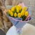 Букет из 15 жёлтых тюльпанов в Москве