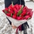 Букет 27 красных тюльпанов в Москве